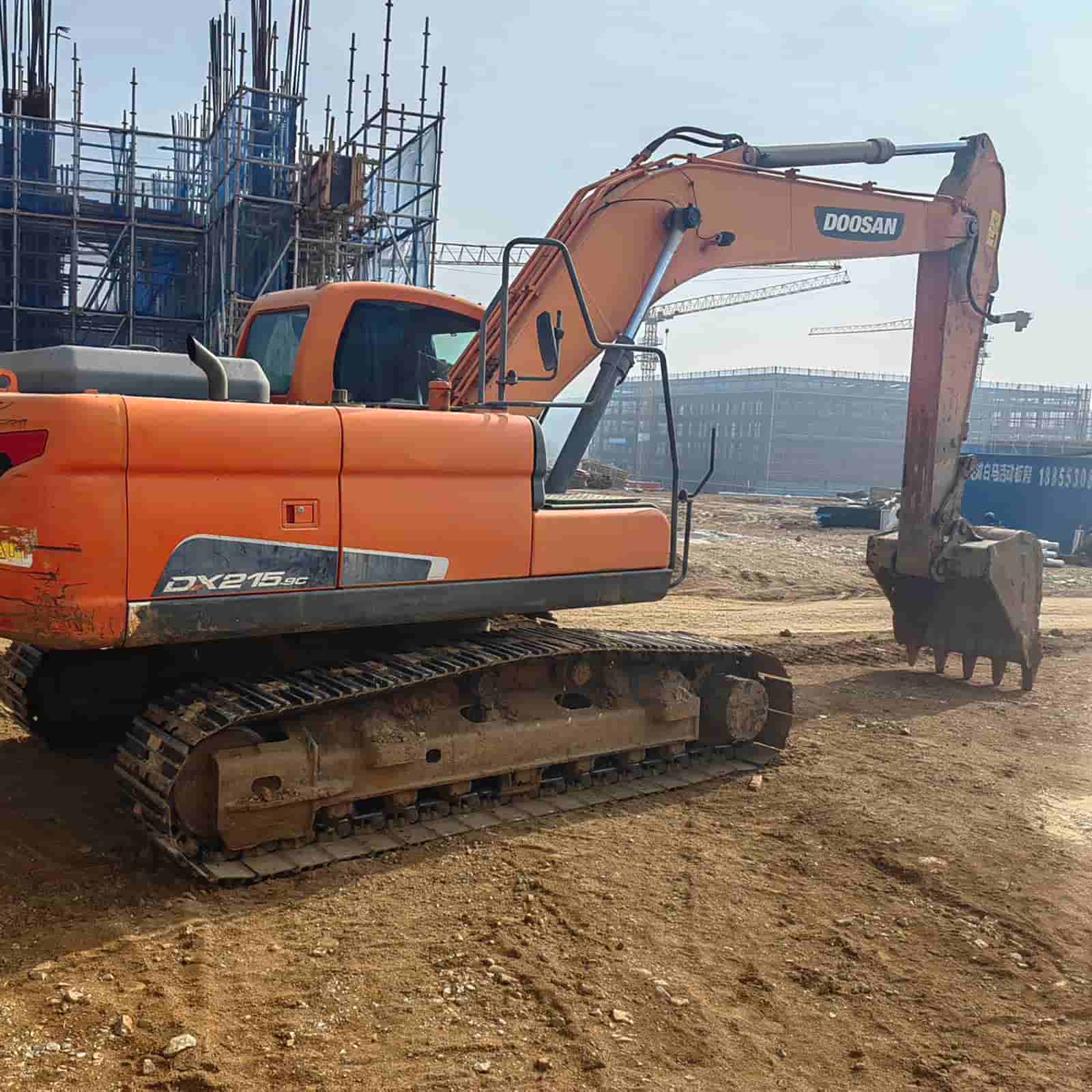888 HOURS DOOSAN dx215-9c Excavator