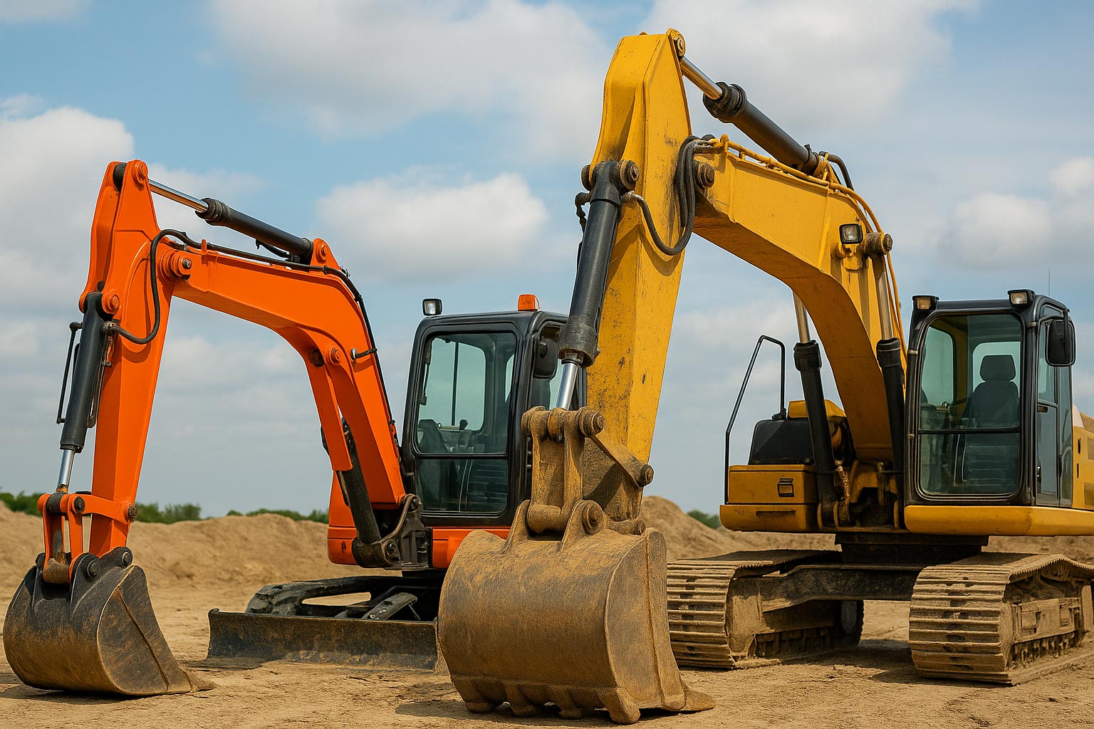 Mini Excavators vs. Standard Excavators: Which One Fits Your Job Site Better?