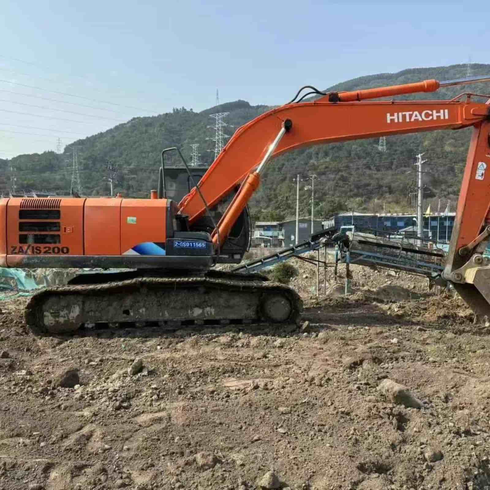 2711 HOURS  HITACHI 200-5G  Crawler  Excavator