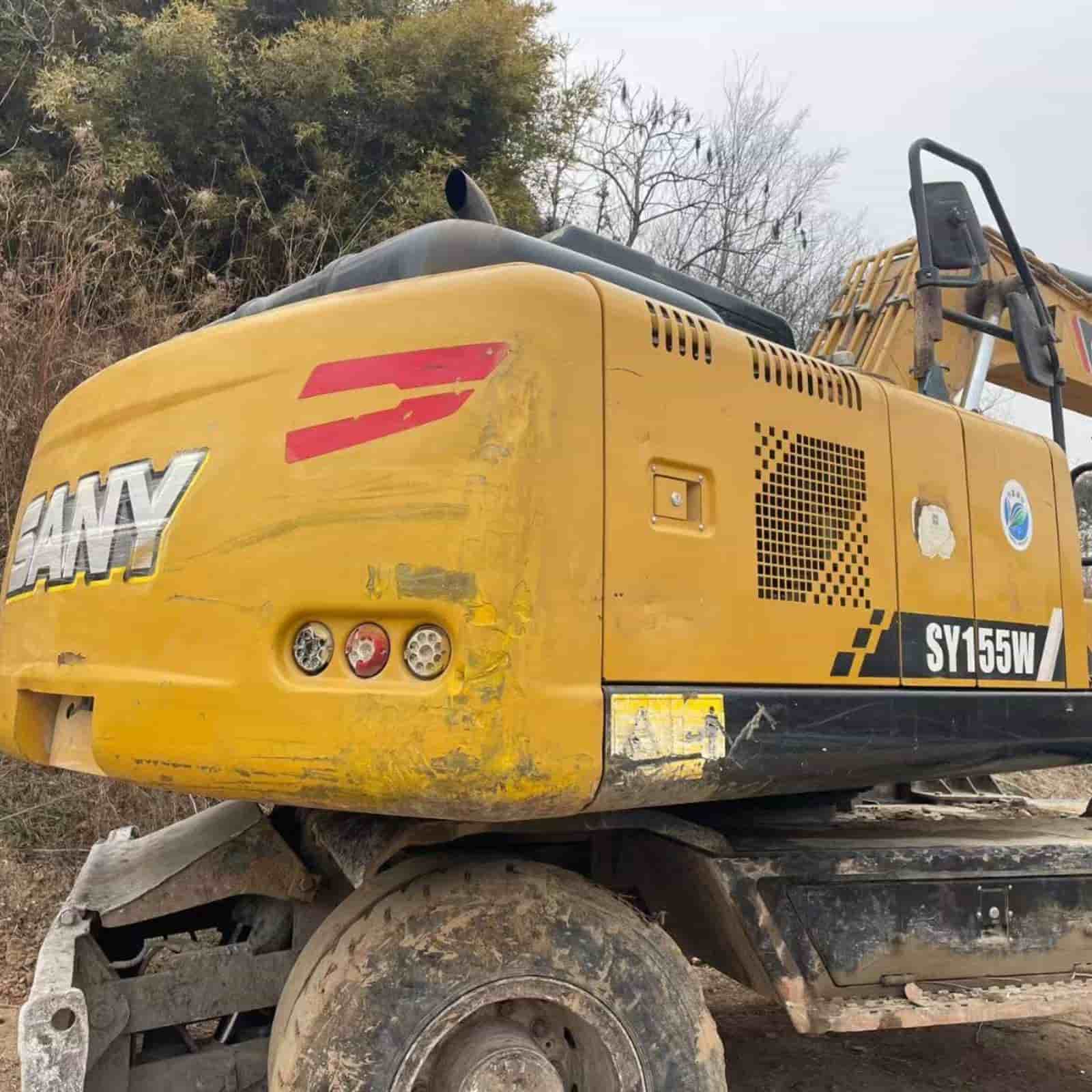 SANY 155 wheeled Excavator