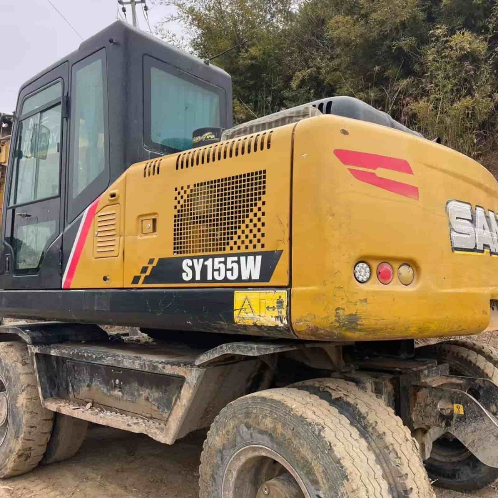 SANY 155 wheeled Excavator