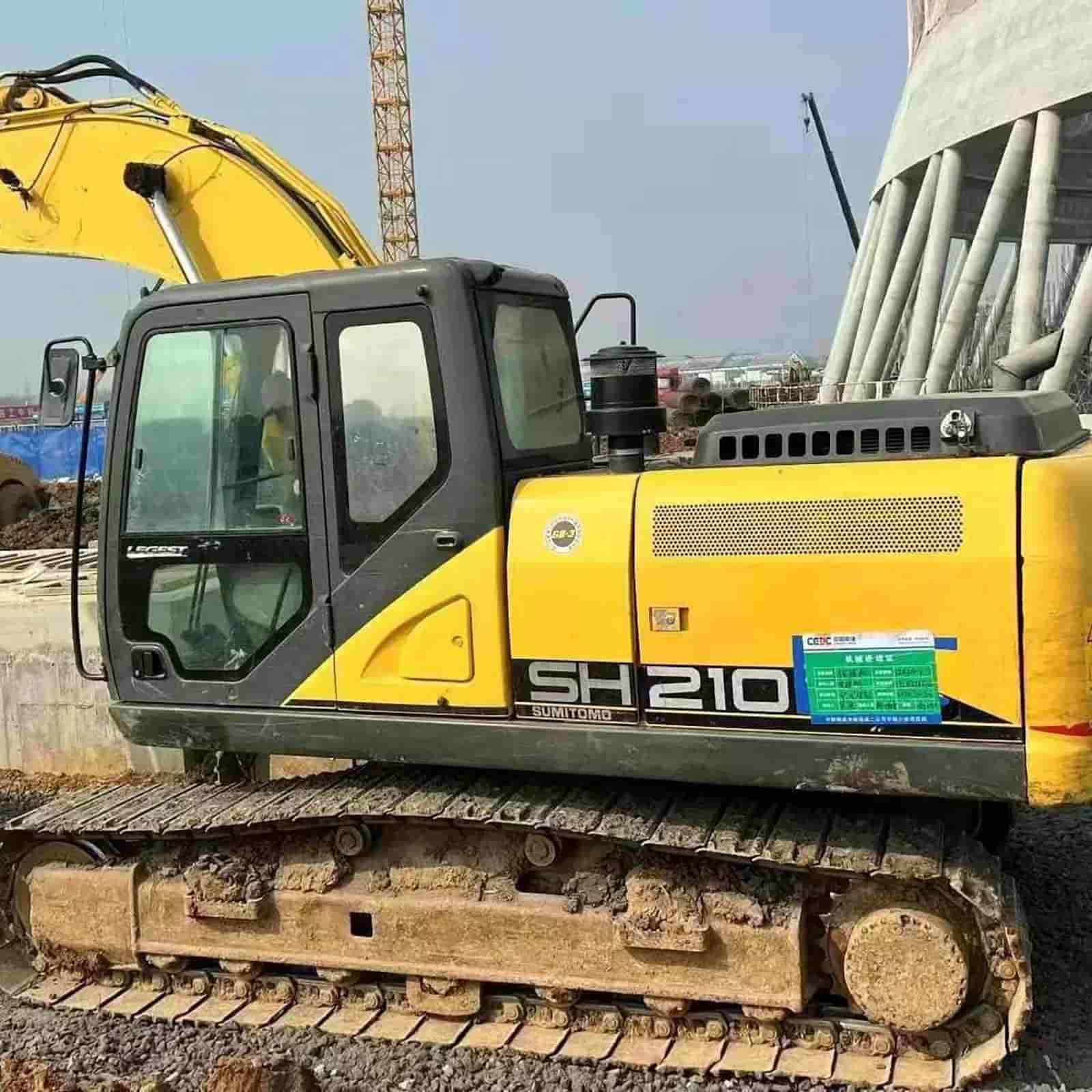 190 HOURS SUMITOMO 210-6 Large Crawler Excavators